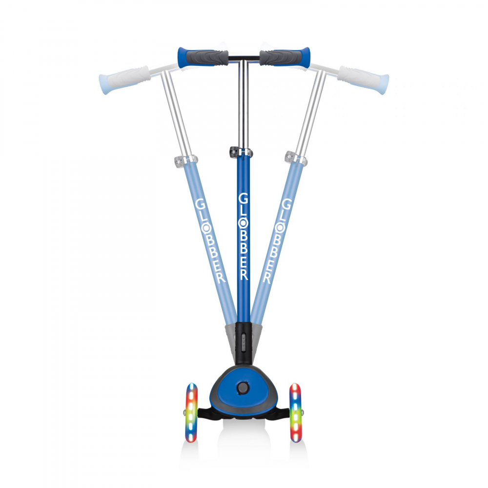 Globber Elite Deluxe Lights - Trotineta LED Pliabila - imagine 3