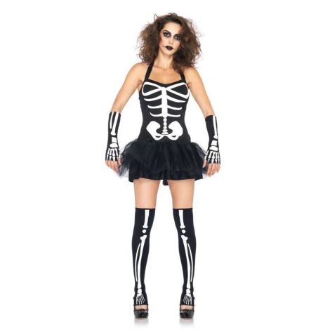 Costum Schelet Sexy Widmann Italia | Halloween