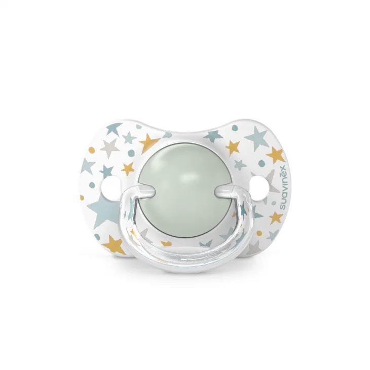 Suzeta Suavinex Dreams 2 buc, Verde, 6-18 luni - imagine 2