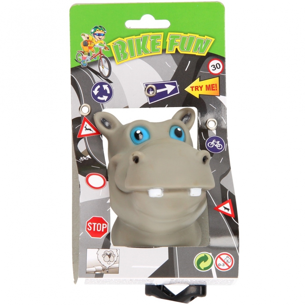 Sonerie Rinocer Bike Fun | Cauciuc, 9 cm