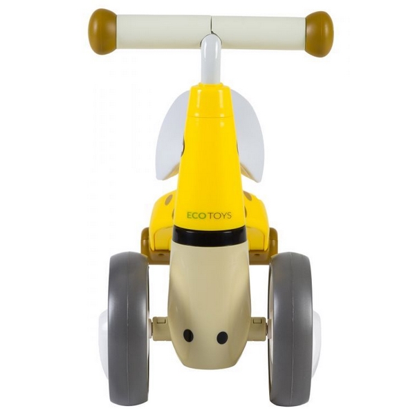 Tricicleta Ecotoys LB1603 Galben Fara Pedale - imagine 4