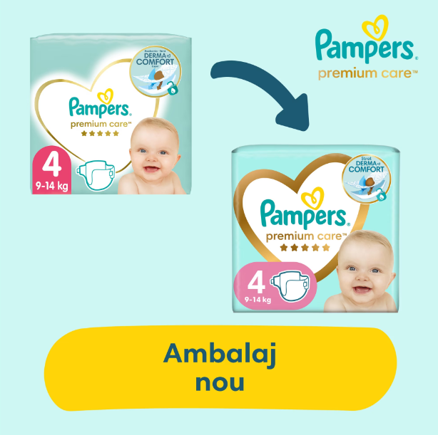 Scutece Pampers Premium Care 4 Mega Pack, 104 buc - imagine 9