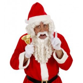 Peruca Creată Moș Crăciun Widmann 128 cm
