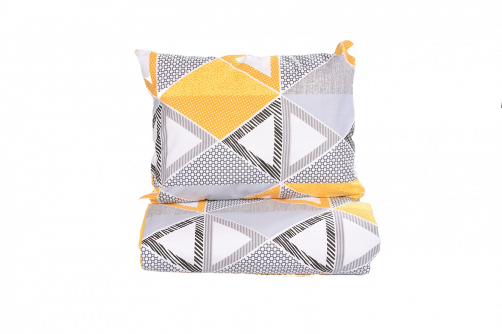 Lenjerie Patut Bumbac Forme Geometrice Confort Family - imagine 2