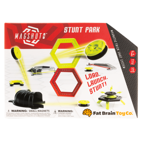 Magshuto Stunt Park - Fat Brain Toys - Joc Magnetic - imagine 10