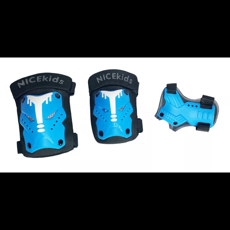 Set Protectii Nicekids Copii S M Albastru - imagine 4