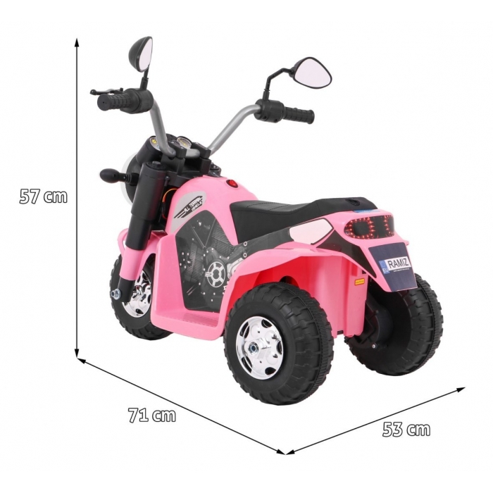 Ramiz MiniBike Electric Roz - Distracție Garantată - imagine 2
