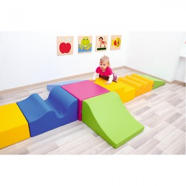 Traseu Motricitate Bebeluși Moje Bambino, 8 Elemente - imagine 2