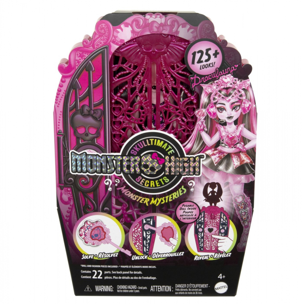 Papusa Draculaura Monster High Skulltimate Secret