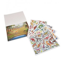 Set Abtibilduri Reutilizabile Lumea Preistorica Melissa & Doug - imagine 3