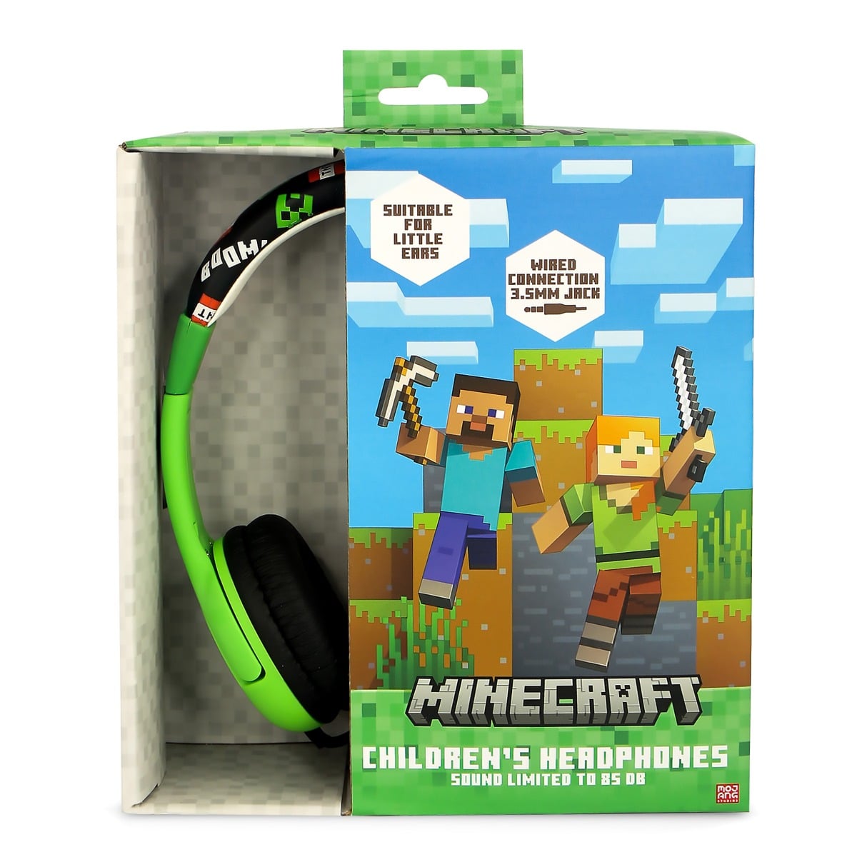Căști OTL Minecraft Creeper pentru Copii