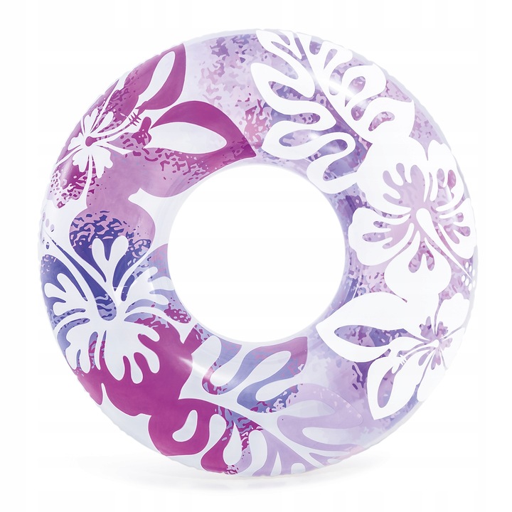 Colac Gonflabil Intex Pink Flowers 91 cm - imagine 5
