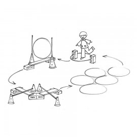 Set Motricitate B Active Play - Trasee Obstacole - imagine 4