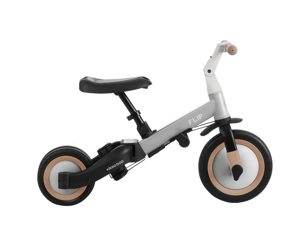 Tricicleta KikkaBoo Flip Grey 5 in 1 - imagine 3