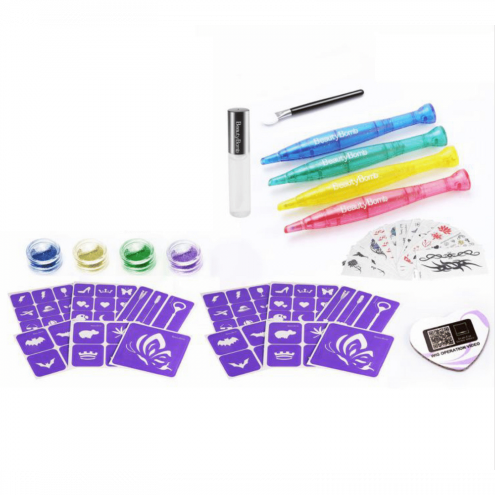 Set Tatuaj Sclipici Beauty Bomb Amacs