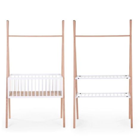 Patut Tipi Childhome 2-in-1 din lemn masiv - imagine 2