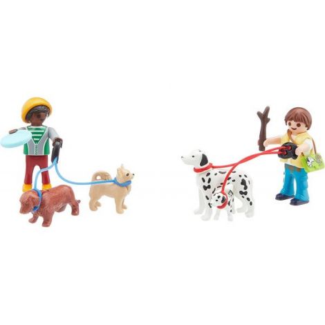 Playmobil Set Copii cu Cățeluși Portabil 91.9RON - imagine 5