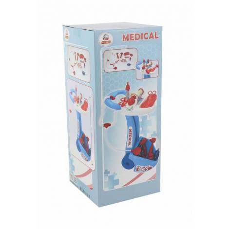 Set Micul Doctor Palau, cu carucior si accesorii - imagine 4