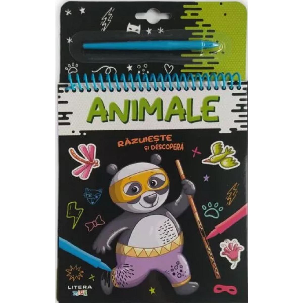 Carte de Razuit Animale - Editura Litera