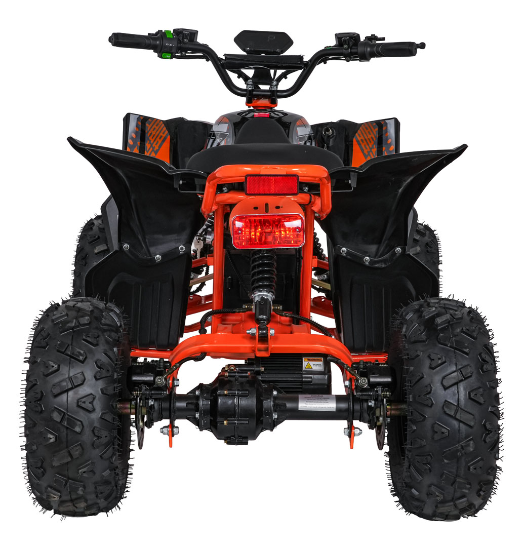 ATV Electric 48V 800W Desert Storm Portocaliu Autokids - imagine 11