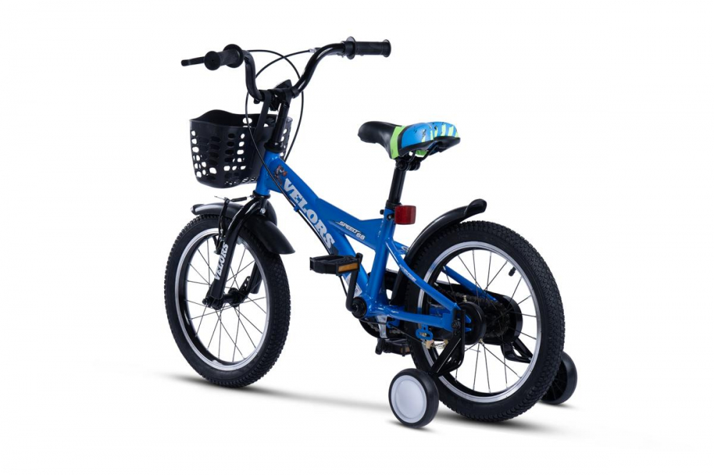 Velors V1601A Bicicleta Copii 16 inch Albastru - imagine 2
