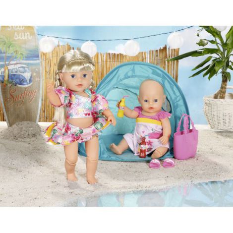 Set Plajă BABY born cu Cort și Accesorii Zapf - imagine 10