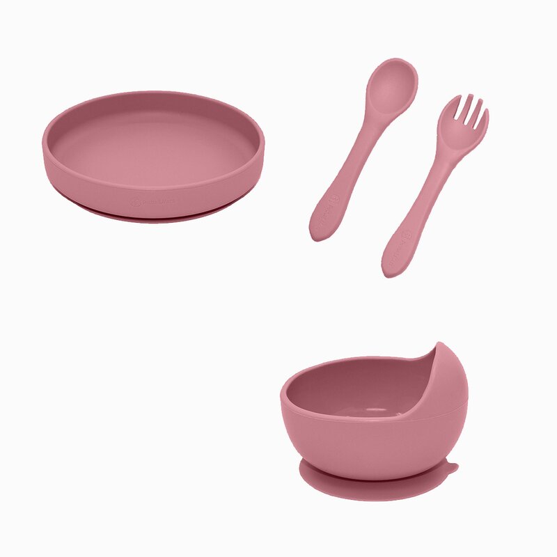 Set Hranire Petite&Mars Silicon Roz Fara BFA - imagine 3