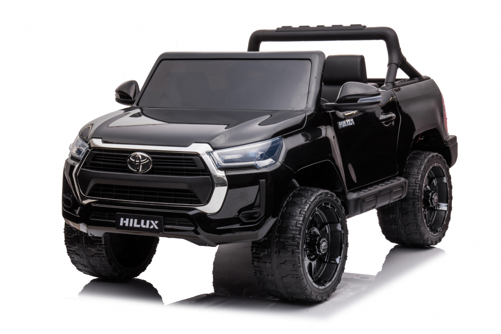 Masinuta Electrica Toyota Hilux 12V, Negru - imagine 6