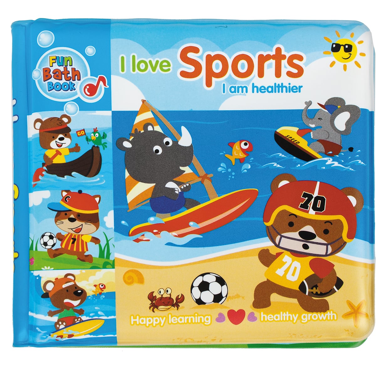 Carticica de baie Sport Bambam, Jucarie Educativa Apa