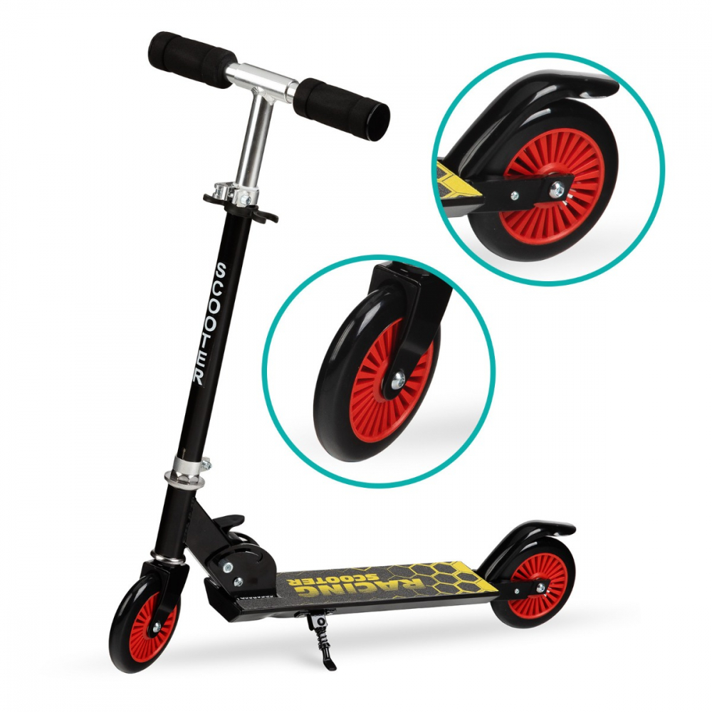 Trotineta Pliabila Copii QKIDS FLO - Siguranta si Fun - imagine 2