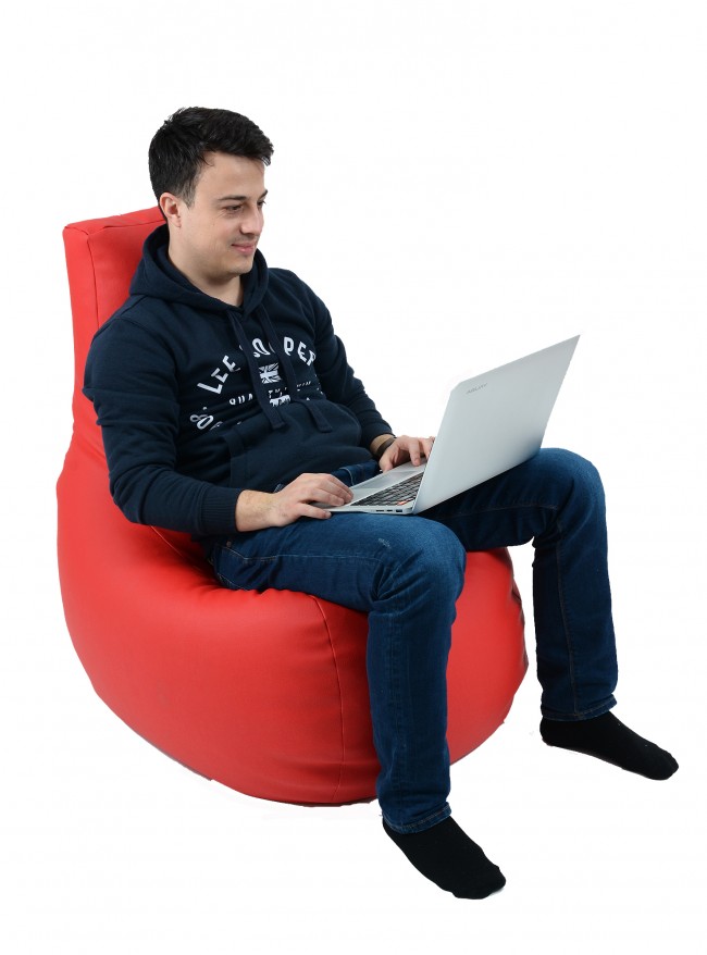 Fotoliu Sunlounger Evo Red Pufrelax