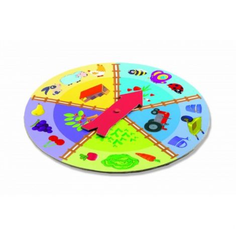 Fermă Tactilo Loto Djeco | Joc de Perspicacitate Tactilă - imagine 2