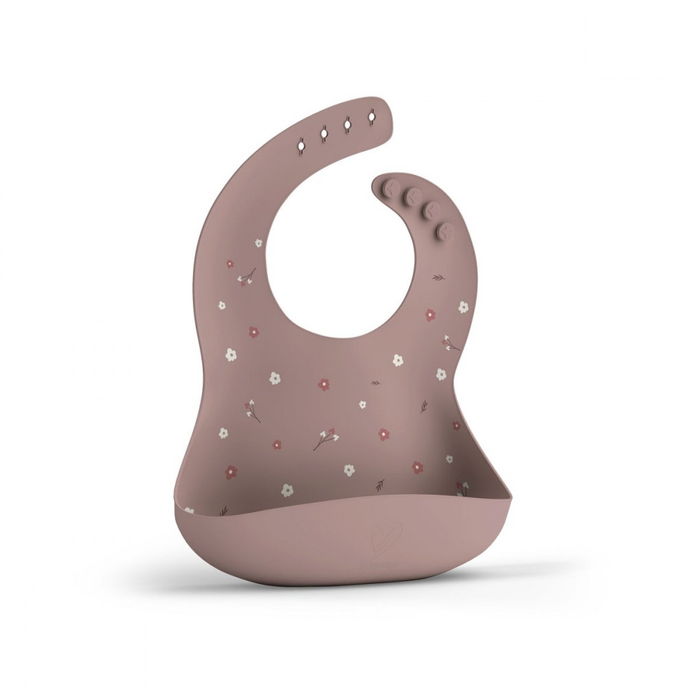 Baveta Silicon Peony Babysteps | Mese Curate