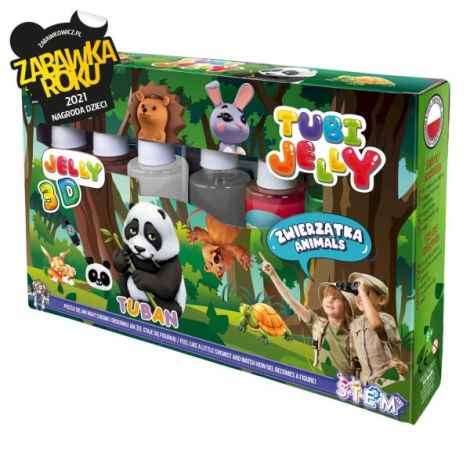 Tuban Set Tubi Jelly 6 Culori Animale
