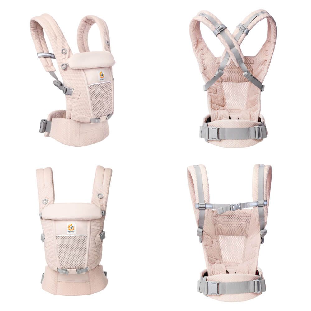 Marsupiu Ergobaby Adapt Soft Flex Mesh Pink Quartz