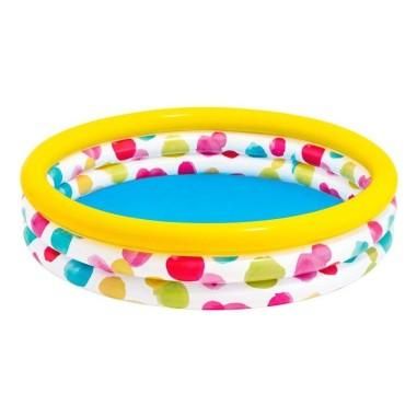 Piscina gonflabila Intex Cool dots, 168x38 cm - imagine 2