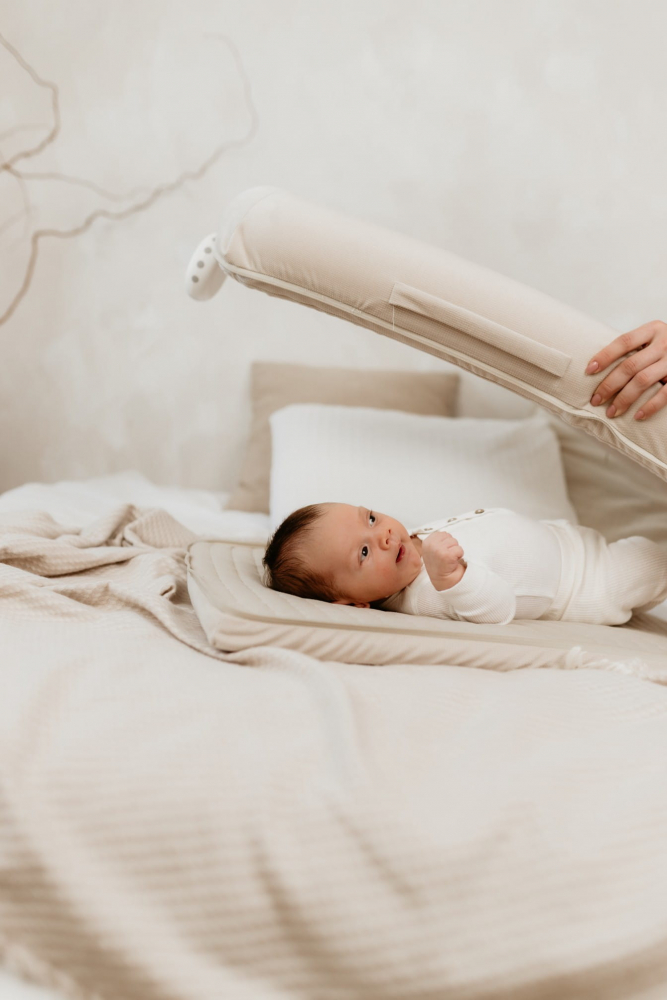 Baby nest 4in1 Sand Sleepee Nor Pufos - imagine 5