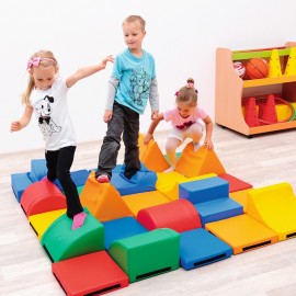 Set Obstacole Moi Moje Bambino - 25 Elemente Modulare - imagine 3