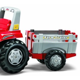 Tractor Rolly Toys cu Cupă și Remorcă - imagine 4