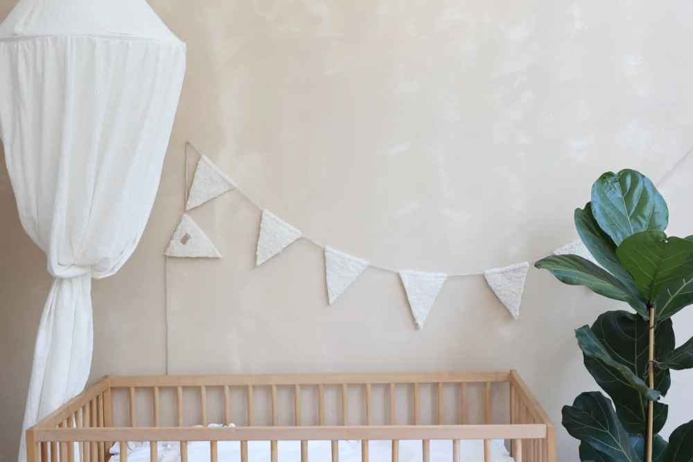 Ghirlandă Bucle Teddy Babyly Crem - imagine 6