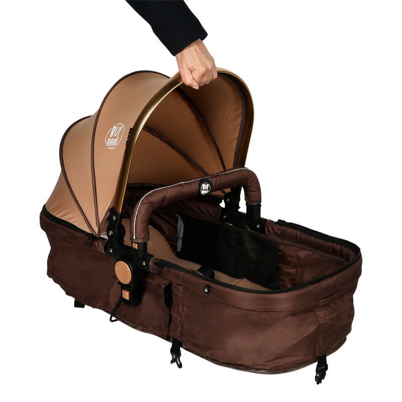 Carucior 2in1 Reversibil Buf Boof, Cadru Aluminiu - imagine 2