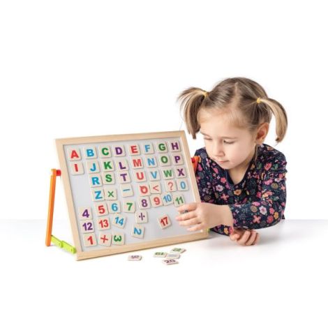 Tabla Magnetică Woodyland Litere și Cifre - imagine 5