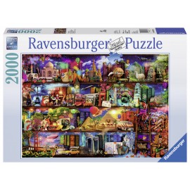 Puzzle Lumea Cărților 2000 piese Ravensburger