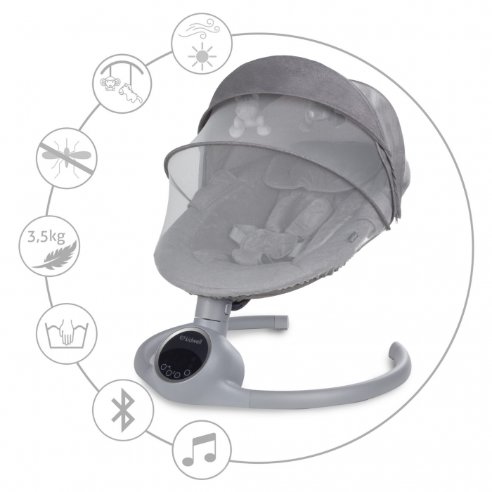 Leagan Electric 2in1 Kidwell Reve Gray - imagine 8