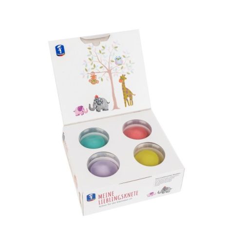 Set Plastilina Premium Pastel Feuchtmann - Creativitate Sigură - imagine 2