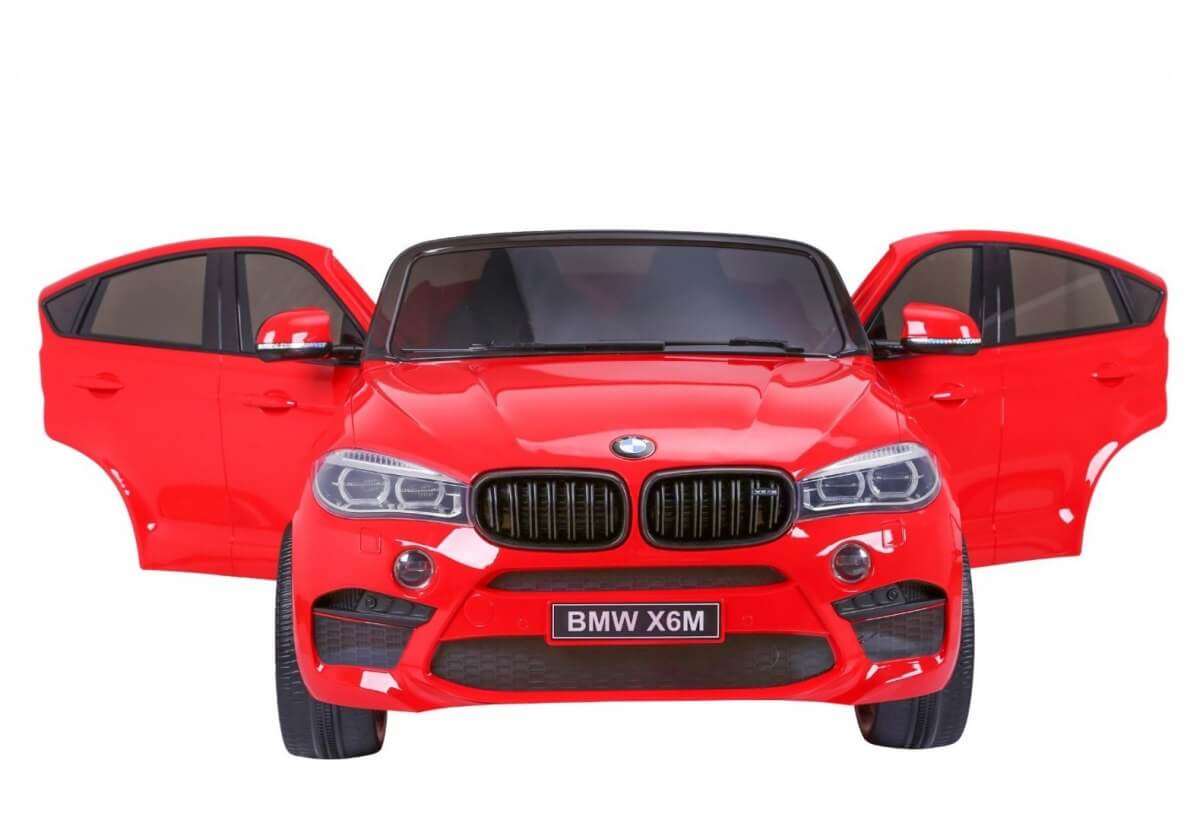 Masinuta BMW X6M XXL 2 Locuri Rosu | Electrica - imagine 4