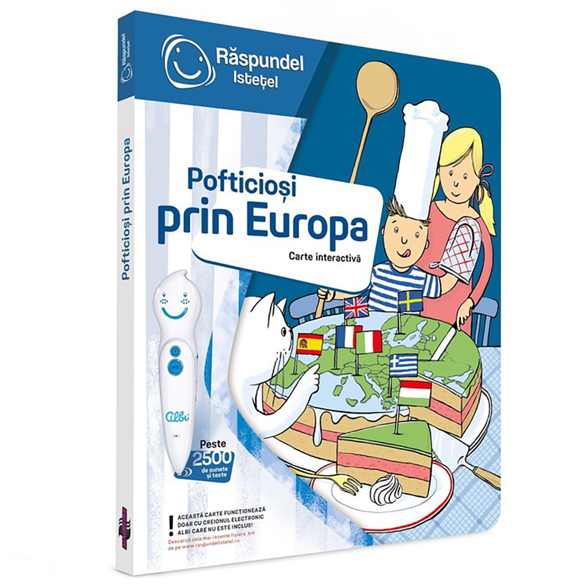 Carte Interactiva Raspundel Istetel: Pofticiosi prin Europa