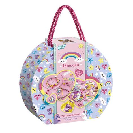 Totum Studio Creativ 2-in-1 Unicorn Diamante - imagine 2
