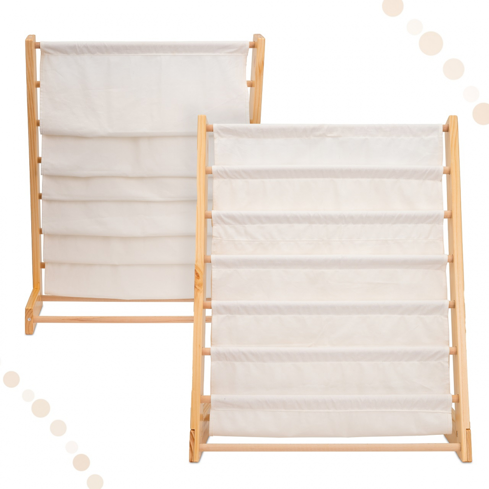 Raft Carti Copii Ikonka Lemn 79x62.5x30cm - imagine 4