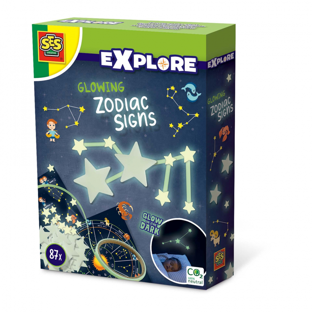 Autocolante Semne Zodiacale Ses Creative - Strălucitoare